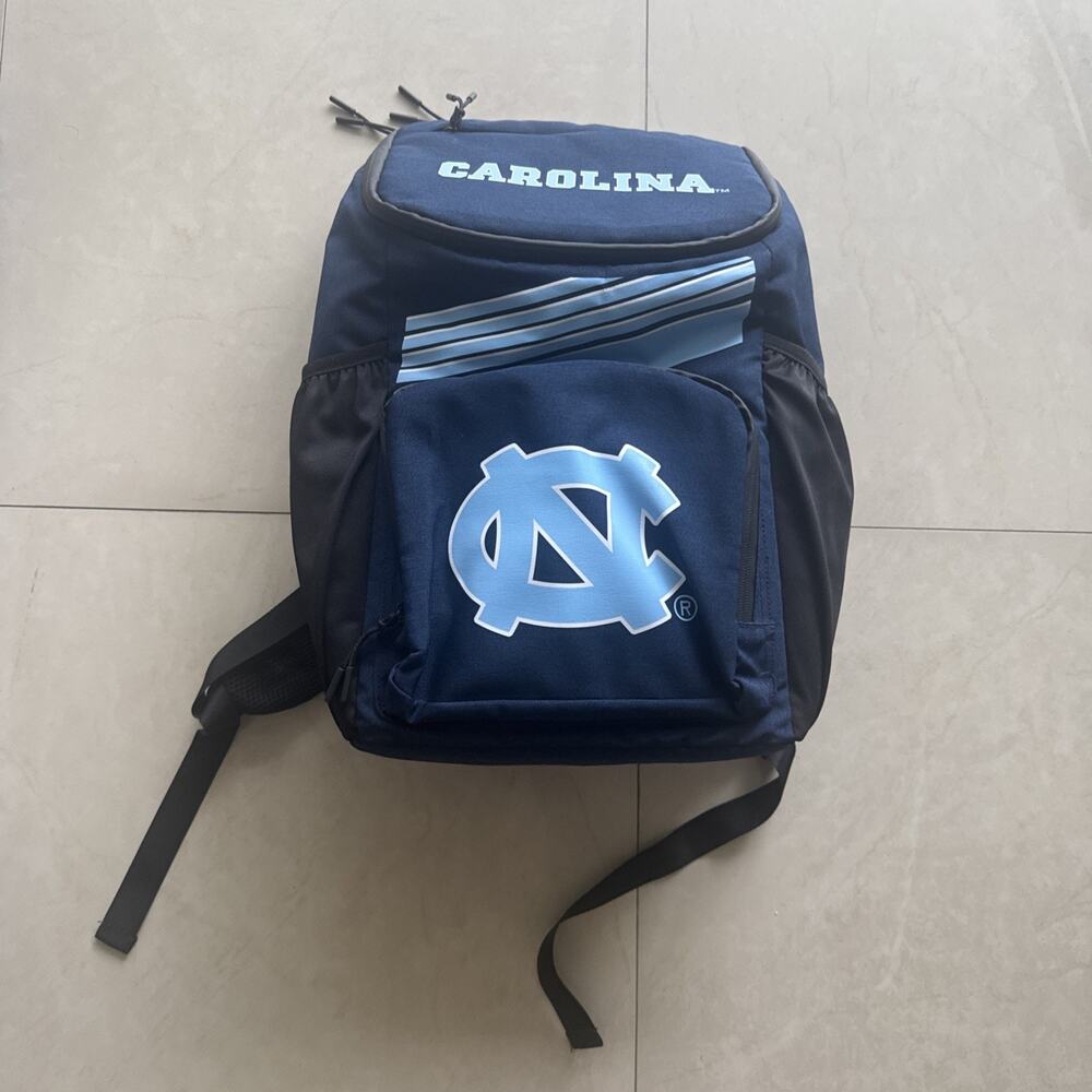 NCAA North Carolina Tar Heels Zuma Backpack Cooler Soft Cooler Backpack Lunch